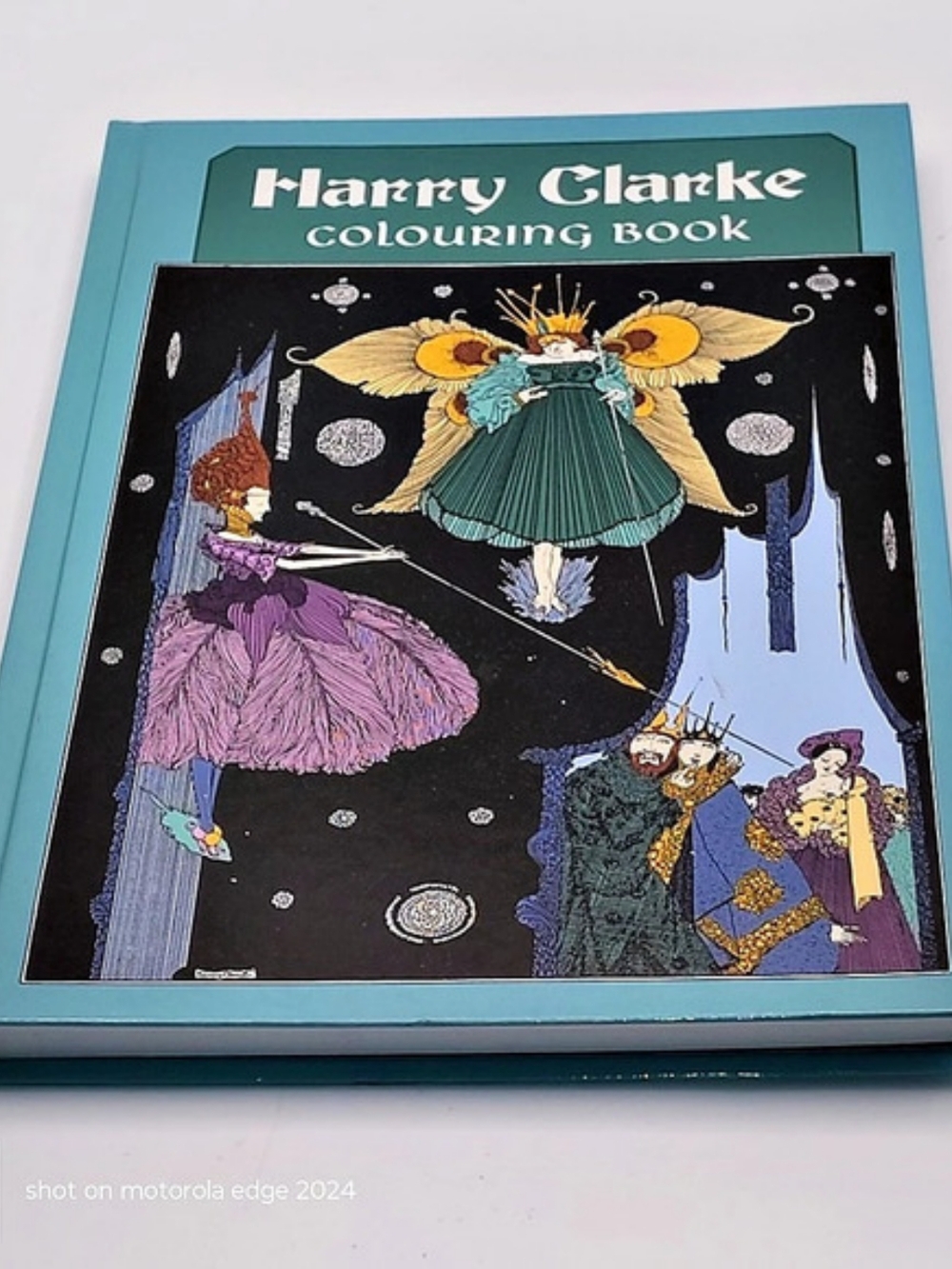 Harry Clarke Colouring Book | Rare Pomegranate First Edition.Mint And Uncoloured